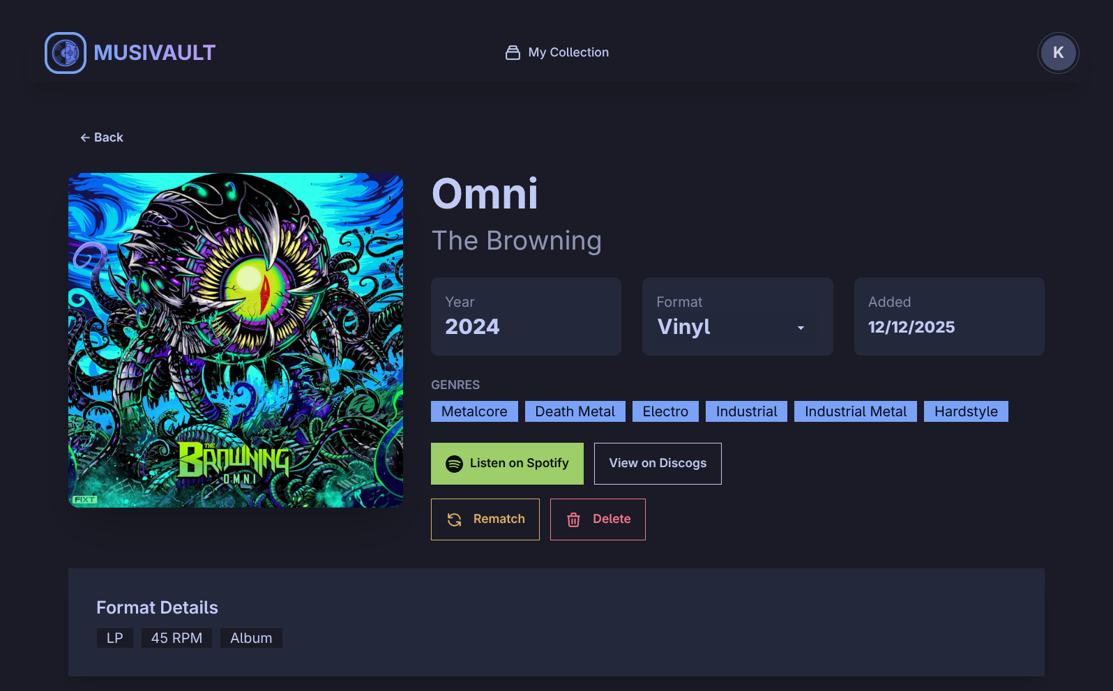 Album Details